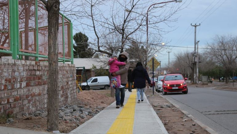 La Muni avanza con un plan de veredas públicas en distintos barrios
