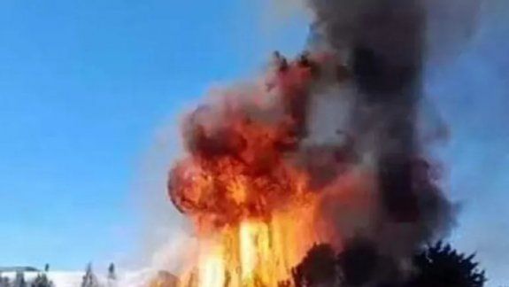 Impactante explosión en una empresa de General Roca