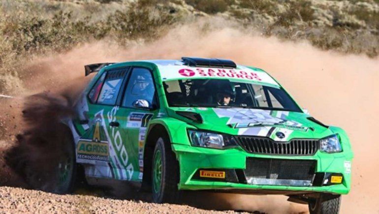 Alejandro Cancio lidera la cuarta fecha del Rally Argentino en la región
