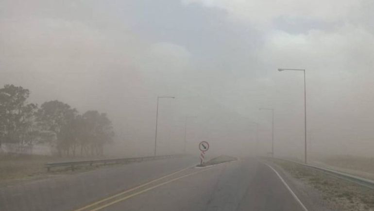 Alerta rojo meteorológico y corte de rutas en Chubut. (Foto ilustrativa).