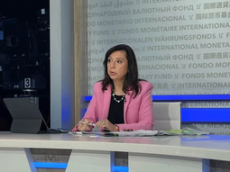 &nbsp;Julie Kozack, vocera del FMI.