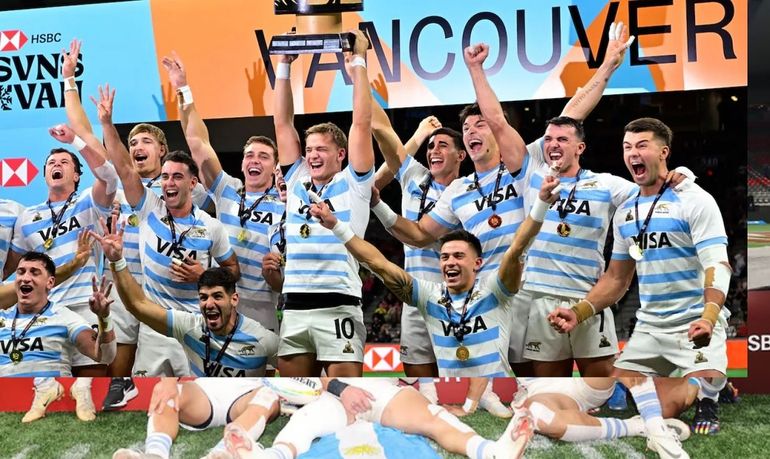 Por qué es histórico el tetracampeonato de Los Pumas Seven en Vancouver