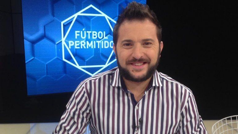 El periodista contó que teme perder su lugar en Fútbol para todos.