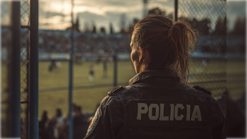 El hecho ocurrió durante un encuentro entre Deportivo Lavalle y Sol de Mayo. Foto: Gentileza. | LM Neuquen El hecho ocurrió durante un encuentro entre Deportivo Lavalle y Sol de Mayo. Foto: Gentileza.