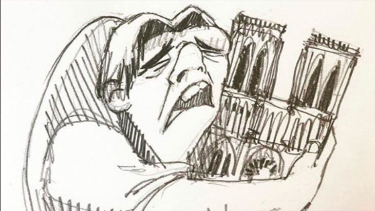 Las redes estallaron por el incendio de Notre Dame
