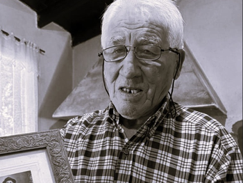 Abel Bustamante, testigo de un pueblo que ya no es.