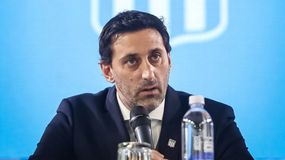 El presidente de Racing apuntó a la AFA. | LM Neuquen El presidente de Racing apuntó a la AFA.