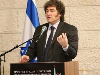 Javier Milei brindó una clase magistral en Israel