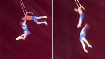 video impactante: trapecista murio tras caer desde mas de 9 metros en un show video impactante: trapecista murio tras caer desde mas de 9 metros en un show