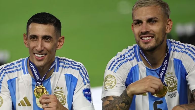 Los títulos de Di María con la Selección Argentina Los títulos de Di María con la Selección Argentina