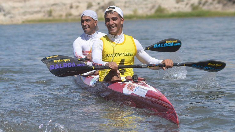 Los líderes Franco y Dardo Balboa en una gran Regata.