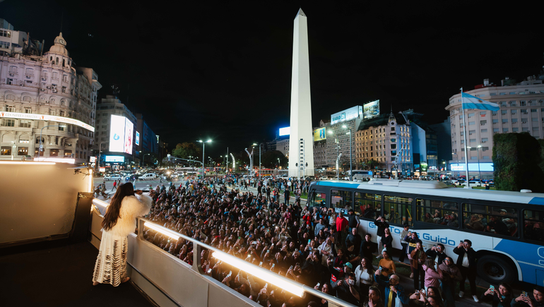Una presentación única del nuevo trabajo de María Becerra 
