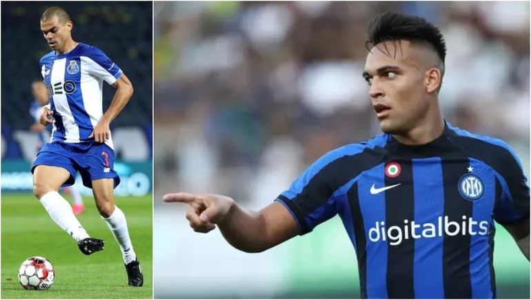 La feroz patada de Lautaro Martínez contra Pepe en la Champions que desató críticas