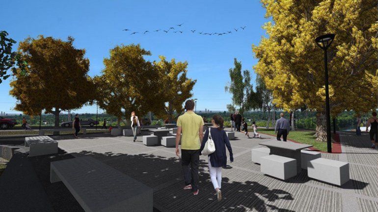 Las maquetas de los paseos.