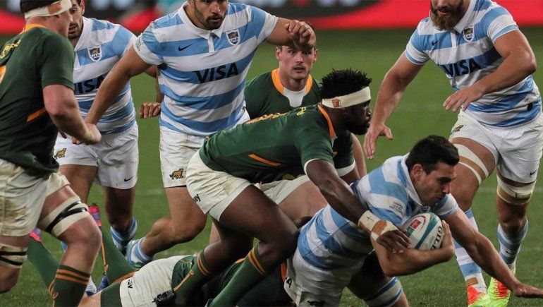 Dura caída de Los Pumas ante Sudáfrica en el Rugby Championship