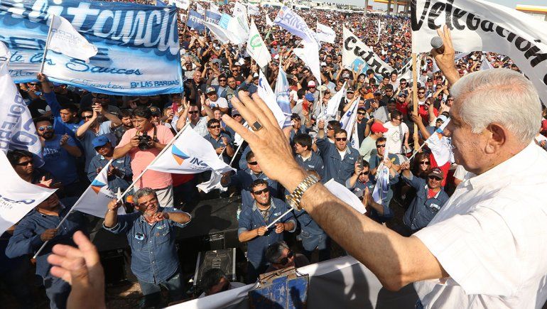 Pereyra se lanzó a otra reelección al frente del sindicato