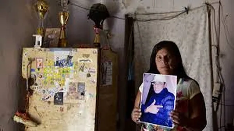 La madre de Valentín Reales, querellante de la causa. La madre de Valentín Reales, querellante de la causa.