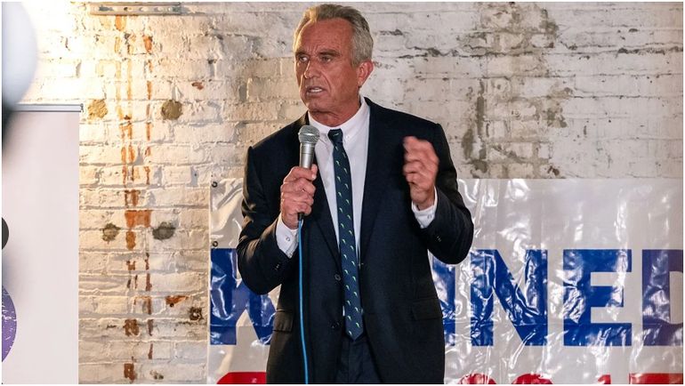 Robert Kennedy Jr., en campaña por la Presidencia de Estados Unidos. Robert Kennedy Jr., en campaña por la Presidencia de Estados Unidos.