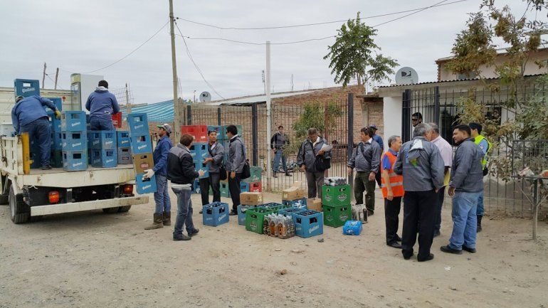 El operativo se realizó en una vivienda de la toma La Familia.