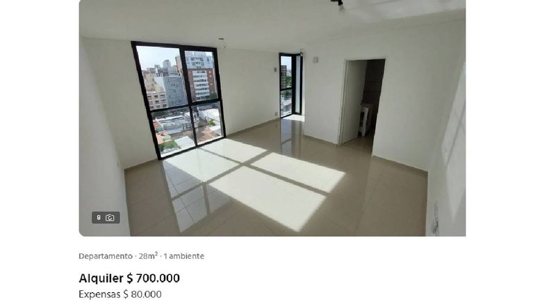 Muchos alquileres no bajan de 700 mil pesos, pero siempre depende de la zona y las prestaciones de los edificios. Muchos alquileres no bajan de 700 mil pesos, pero siempre depende de la zona y las prestaciones de los edificios.