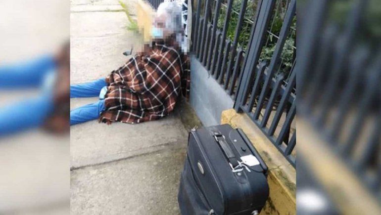 Chile: anciana fue echada a la calle por su hija