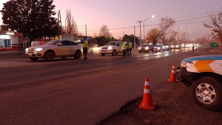 ¡Un peligro!: lo atraparon manejando con 2,25 g/l de alcohol