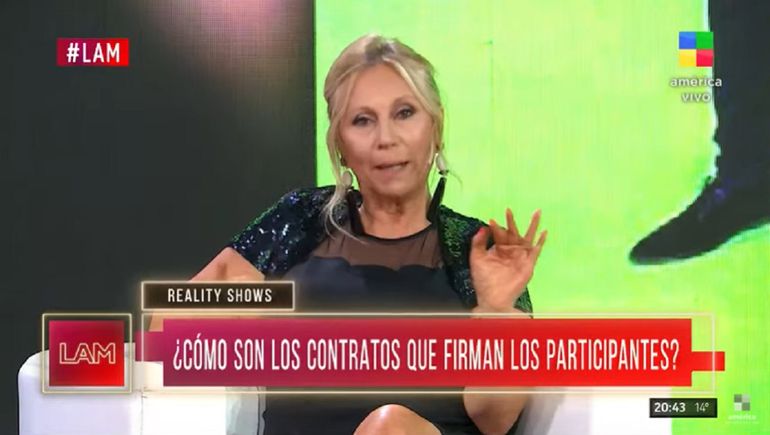 Lapidaria frase de Ana Rosenfeld sobre los realities