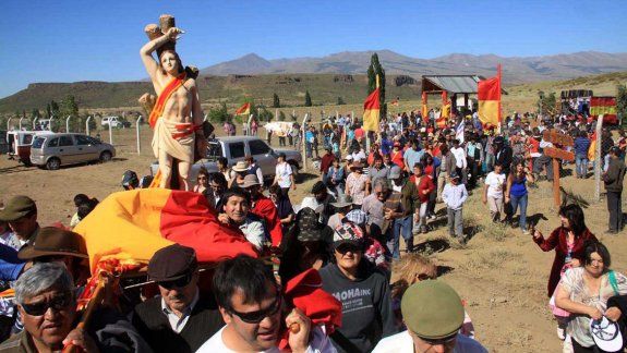 El santuario del patrono de los crianceros ubicado en Las Ovejas.