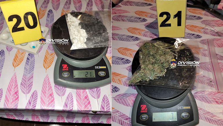 Reventaron dos kioscos narcos y secuestraron más de un millón de pesos