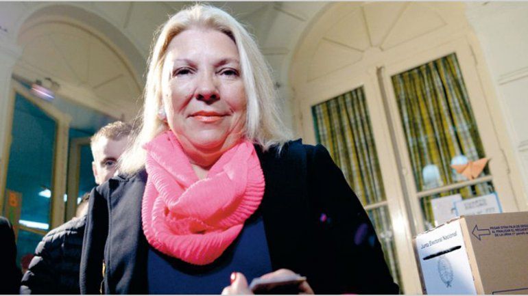 Carrio fue dada de alta y le prohibieron fumar