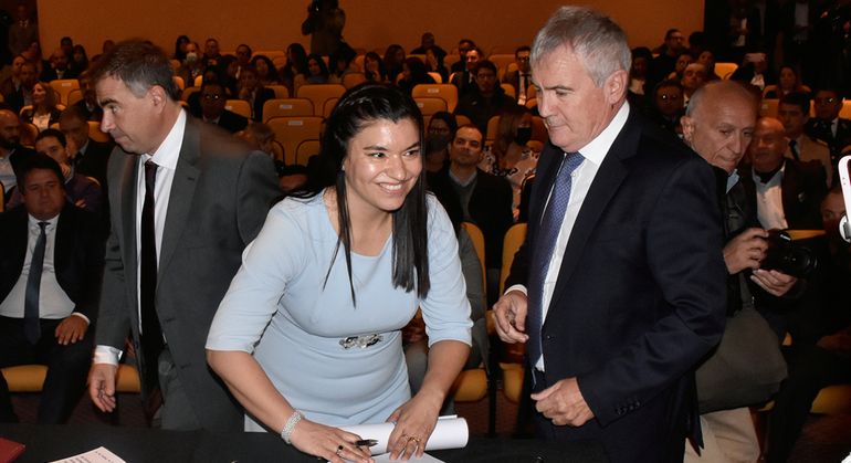 Merlo y Mazieres juraron en sus nuevos cargos en la Justicia