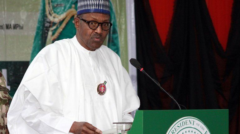 El presidente de Nigeria desmintió que sea un doble