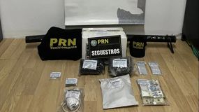 El procedimiento comenzó cerca de las 16 y se extendió durante más de cinco horas. Foto: Gentileza. | LM Neuquen El procedimiento comenzó cerca de las 16 y se extendió durante más de cinco horas. Foto: Gentileza.