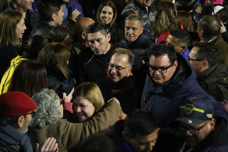 Emocionado, Bertolini valoró el apoyo de Ruiz y Figueroa