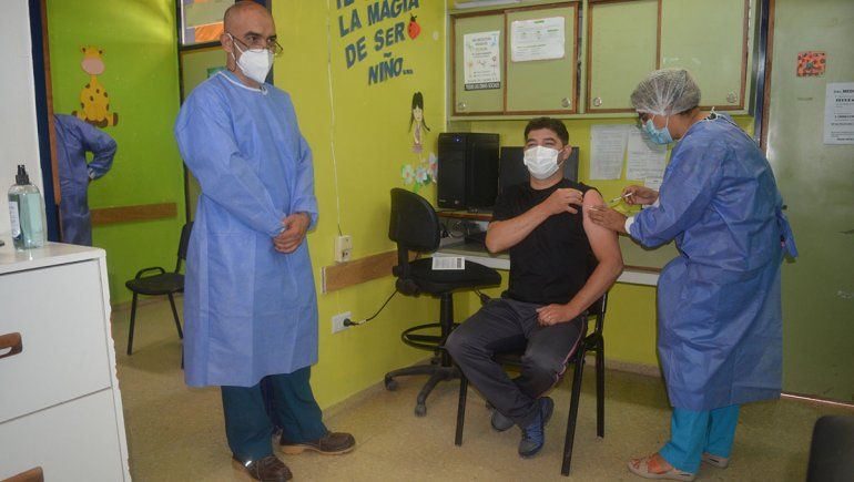 Se reanudó la vacunación en Rincón de los Sauces