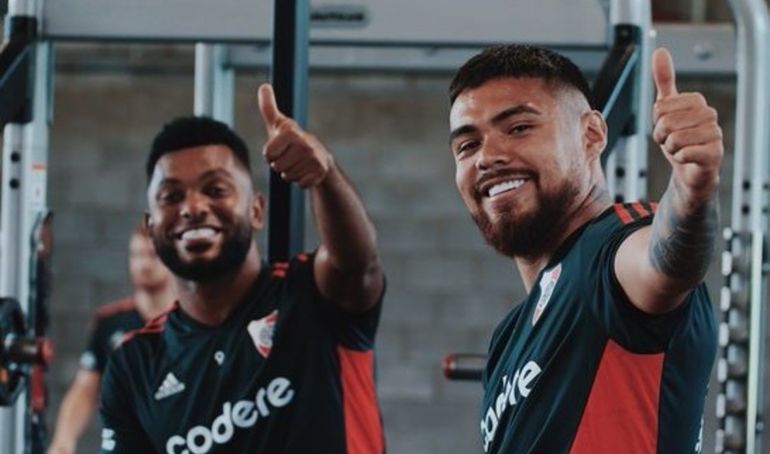 Borja y Díaz están en duda para el Superclásico. Borja y Díaz están en duda para el Superclásico.