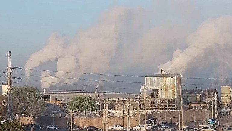 ¿A qué se deben las intensas columnas de humo en las papeleras?