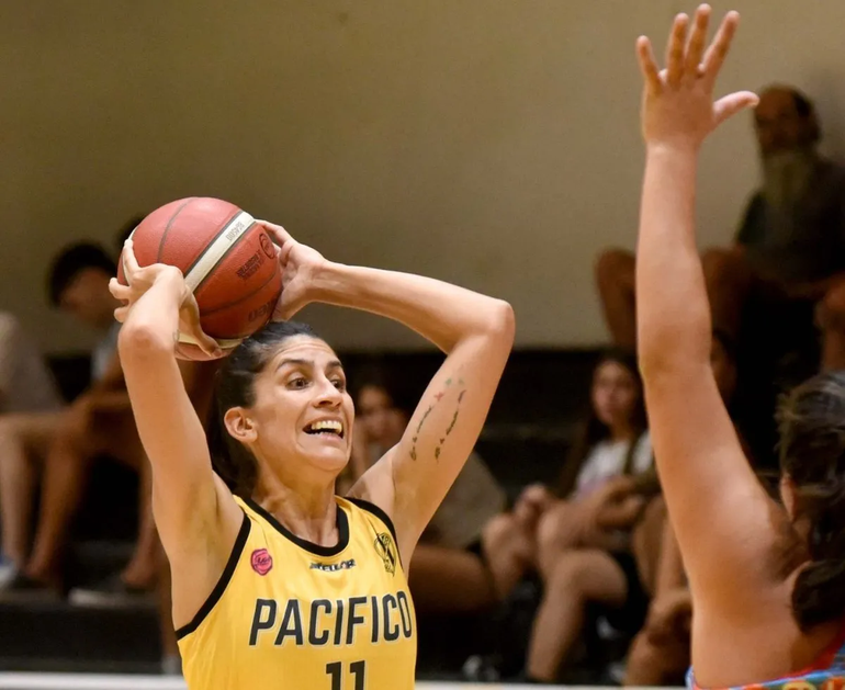 La pívot de 35 años tuvo un gran partido. La pívot de 35 años tuvo un gran partido.