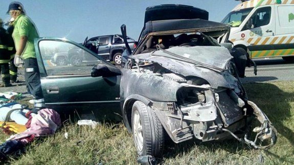 Carnaval fatal: un muerto en la ruta a la Costa