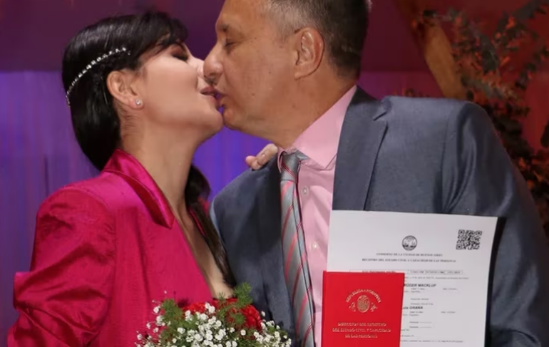 El casamiento de Rolando Graña.