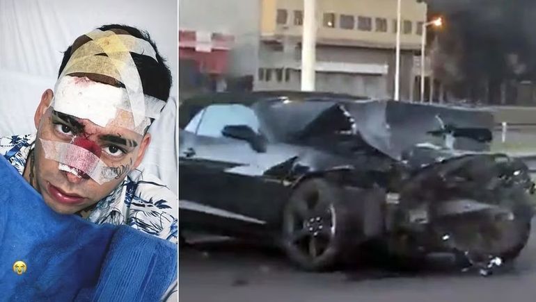 Kaleb Di Masi ya había sufrido un accidente Kaleb Di Masi ya había sufrido un accidente