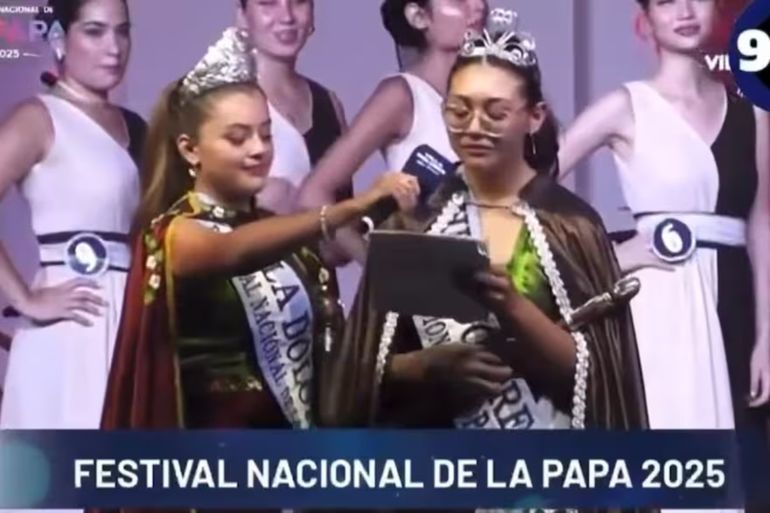 En pleno festival de la Papa sacaron todos los trapitos al sol: el video del escándalo