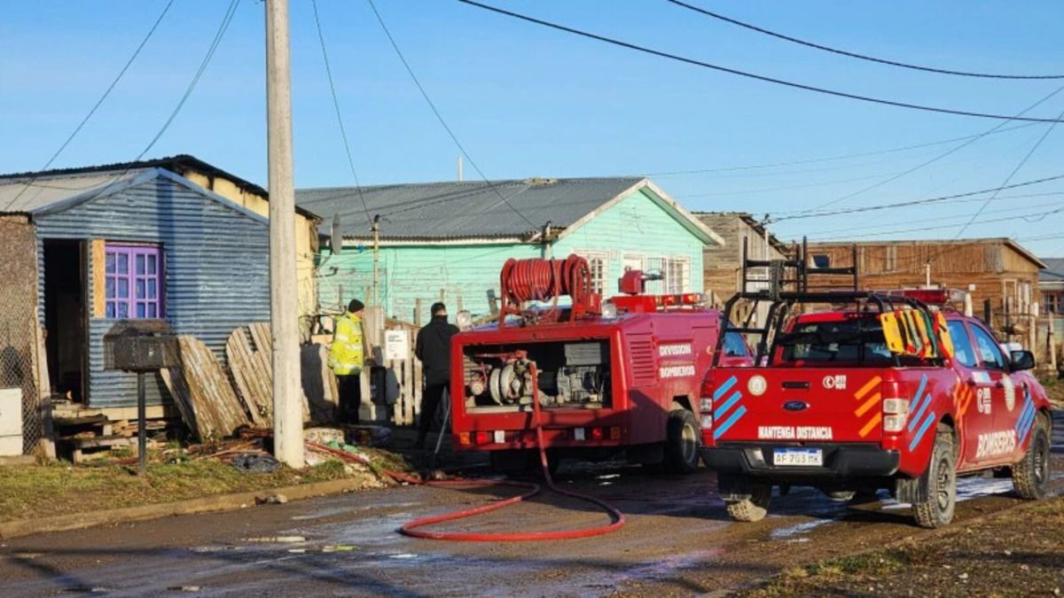 Incendio fatal en Río Grande, Tierra del Fuego.