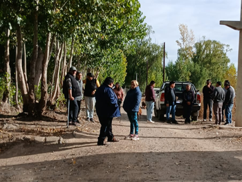 el epen inicio la obra y los vecinos se van de la ruta 7: cuando tendran la luz