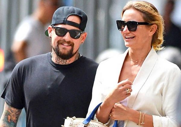 Cameron Diaz se casó con el rockero Benji Madden