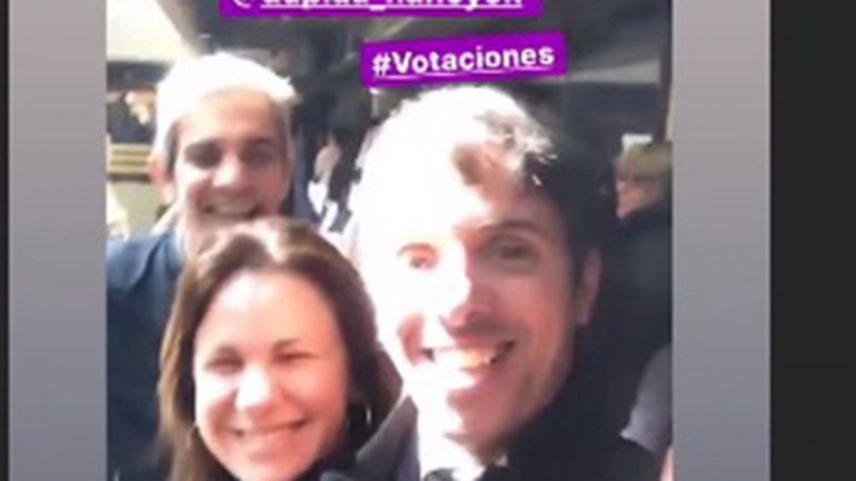 Robertito Funes y Pablo Echarri calentaron las PASO