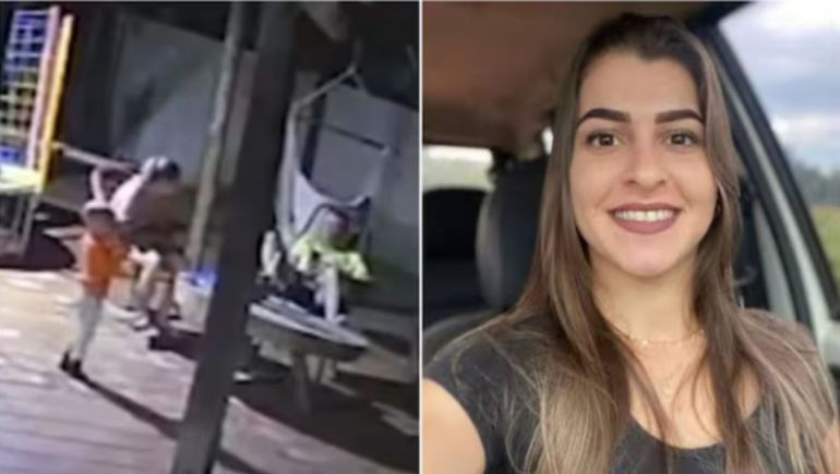 En Brasil, un nene de dos años manipuló la pistola reglamentaria de su padre y mató a su madre de un tiro. En Brasil, un nene de dos años manipuló la pistola reglamentaria de su padre y mató a su madre de un tiro.