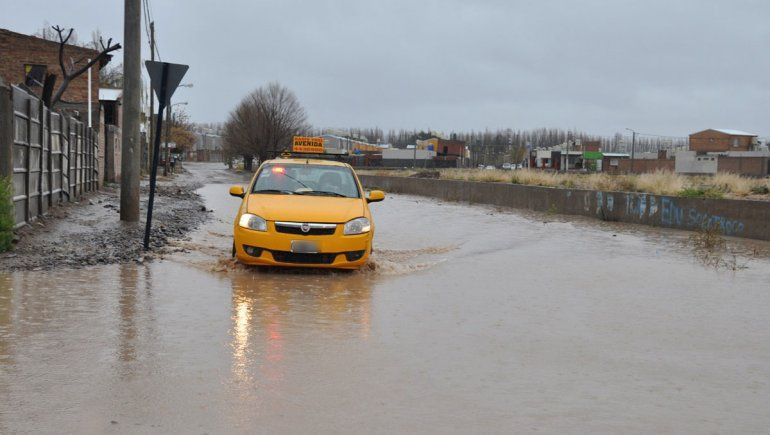 Mapa: así fue el paso de la lluvia por la ciudad