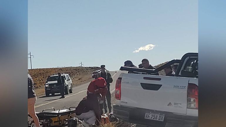 El motociclista se encuentra en buen estado y sin lesiones de gravedad.