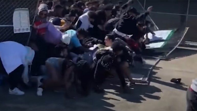 En un festival musical, una marea humana dejó al menos ocho muertos y 23 heridos